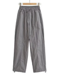 Women Sweatpants Elastic Waist Loose-Fitting Casual Ankle-Banded Overalls