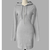Women Dresses Sports Casual Zipper Dress Hip Skirt