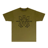 Amiri T Shirts Printed Trendy Pure Cotton