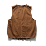 Men Vest Multi-Pocket Workwear Vest Man Loose Sleeveless Jacket