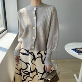 Women Cardigan Sweater Knitted Cardigan Autumn Sexy Retro Autumn 8t8089
