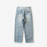 Men Jeans Retro Washed Distressed Nostalgic Hip Hop Loose Jeans