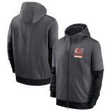 NFL Hoodie Sports Printed Cardigan Zip Hooded Sweater NFL