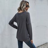 Women Knitted Sweater Autumn Knitted Long Sleeve Bottoming Shirt Sweater