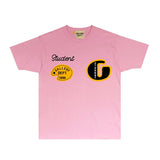 Gallery Dept T Shirt Retro Printed Loose Short-Sleeved Shirt