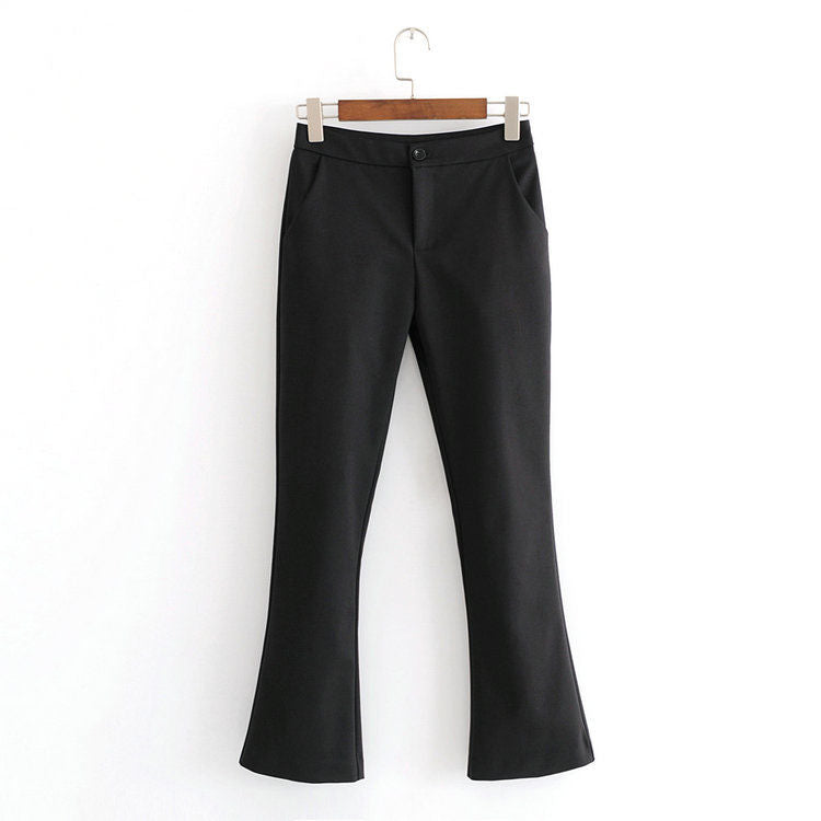 Women Sweatpants Casual Pants Bell-Bottom Pants