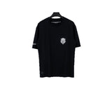 Ch hip-hop t shirts trendyeasiest for matchch crow short-sleeved sword sanskrit printinglogoloosecasual american heavy weight short-sleeved