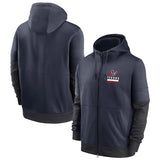 NFL Hoodie Sports Printed Cardigan Zip Hooded Sweater NFL