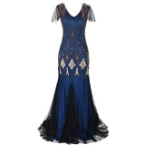 Flappers 1920S Dress Sequined Dress Gatsby Vintage Dress