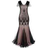 Flappers 1920S Dress Sequined Dress Gatsby Vintage Dress