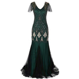 Flappers 1920S Dress Sequined Dress Gatsby Vintage Dress