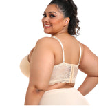 Full figure bra high support shaping lace beautiful back
