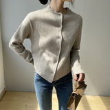 Women Cardigan Sweater Knitted Cardigan Autumn Top 8t8102
