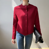 Women Cardigan Sweater Knitted Cardigan Autumn Top 8t8102