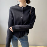 Women Cardigan Sweater Knitted Cardigan Autumn Top 8t8102