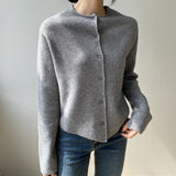 Women Cardigan Sweater Knitted Cardigan Autumn Top 8t8102