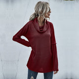 Women Knitted Sweater Autumn Women's Long Sleeve