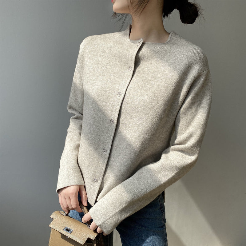 Women Cardigan Sweater Knitted Cardigan Autumn Top 8t8102