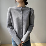 Women Cardigan Sweater Knitted Cardigan Autumn Top 8t8102