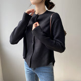 Women Cardigan Sweater Knitted Cardigan Autumn Top 8t8102