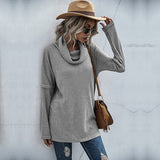Women Knitted Sweater Autumn Women's Long Sleeve