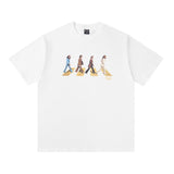 saint m t shirts s.m. beatles graphic crewneck pullover t-shirt