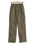 Women Sweatpants Elastic Waist Loose-Fitting Casual Ankle-Banded Overalls