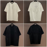 Ch hip-hop t shirts correct version ch crow summer horseshoe sanskrit cross hollow embroidered short sleeve t-shirt couple style