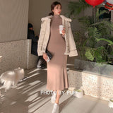 Women Dresses Sexy Sheath Long Sleeve Dress