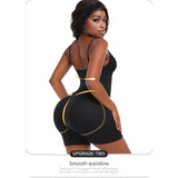 Shapewear Bodysuit Buttocks Lace Suspender Tie