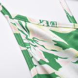 Women Date Dress Spring and Summer Sexy Floral Strap Beach Dress