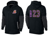 NBA Hoodie Sweater Men's NBA Basketball Suit Cardigan Zip-Breasted Hoodie