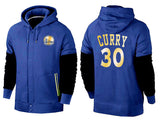 NBA Hoodie Sweater Men's NBA Basketball Suit Cardigan Zip-Breasted Hoodie
