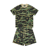 Denim Tears T shirt & Shorts 2 Piece Set Camouflage