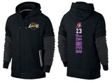 NBA Hoodie Sweater Men's NBA Basketball Suit Cardigan Zip-Breasted Hoodie