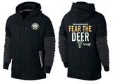 NBA Hoodie Sweater Men's NBA Basketball Suit Cardigan Zip-Breasted Hoodie