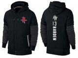 NBA Hoodie Sweater Men's NBA Basketball Suit Cardigan Zip-Breasted Hoodie