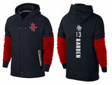 NBA Hoodie Sweater Men's NBA Basketball Suit Cardigan Zip-Breasted Hoodie