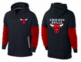 NBA Hoodie Sweater Men's NBA Basketball Suit Cardigan Zip-Breasted Hoodie