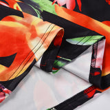 Women Date Dress Spring and Summer Sexy Floral Strap Beach Dress