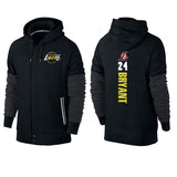 NBA Hoodie Sweater Men's NBA Basketball Suit Cardigan Zip-Breasted Hoodie