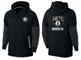 NBA Hoodie Sweater Men's NBA Basketball Suit Cardigan Zip-Breasted Hoodie