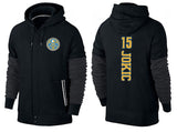 NBA Hoodie Sweater Men's NBA Basketball Suit Cardigan Zip-Breasted Hoodie