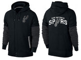 NBA Hoodie Sweater Men's NBA Basketball Suit Cardigan Zip-Breasted Hoodie