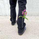 MIJKO Men Vintage Pants MIJKO Autumn and Winter Pocket Zipper Straight Pants VIBE