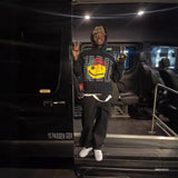 Denim Tears Hoodie Letter Print Fleece Hoodie Sweater