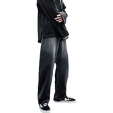 Men Jeans Spring and Autumn Jeans Straight-Leg Trousers