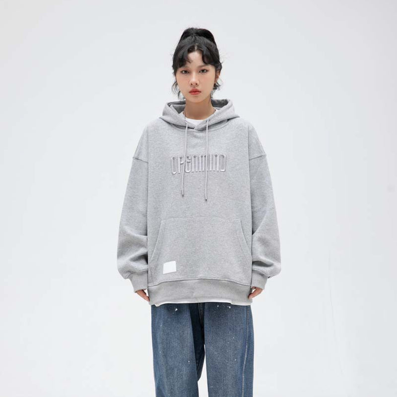 Unisex Hoodie Autumn Three-Dimensional Embroidered Sweater