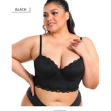 Full figure bra high support shaping lace beautiful back