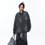 Unisex Jacket Autumn Butterfly Jeans